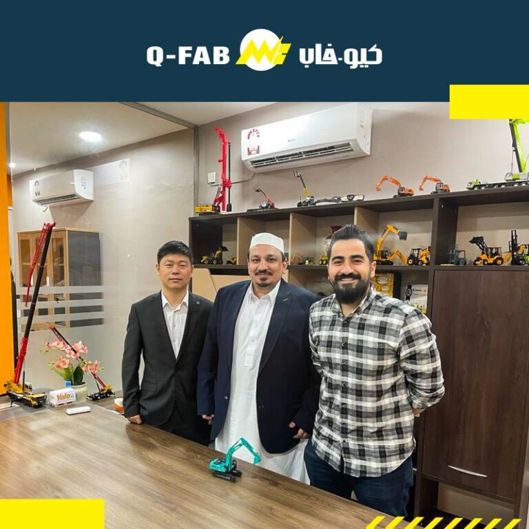 QFab team meeting with Alba Heavy Equipment Company and SUNWARD QFab