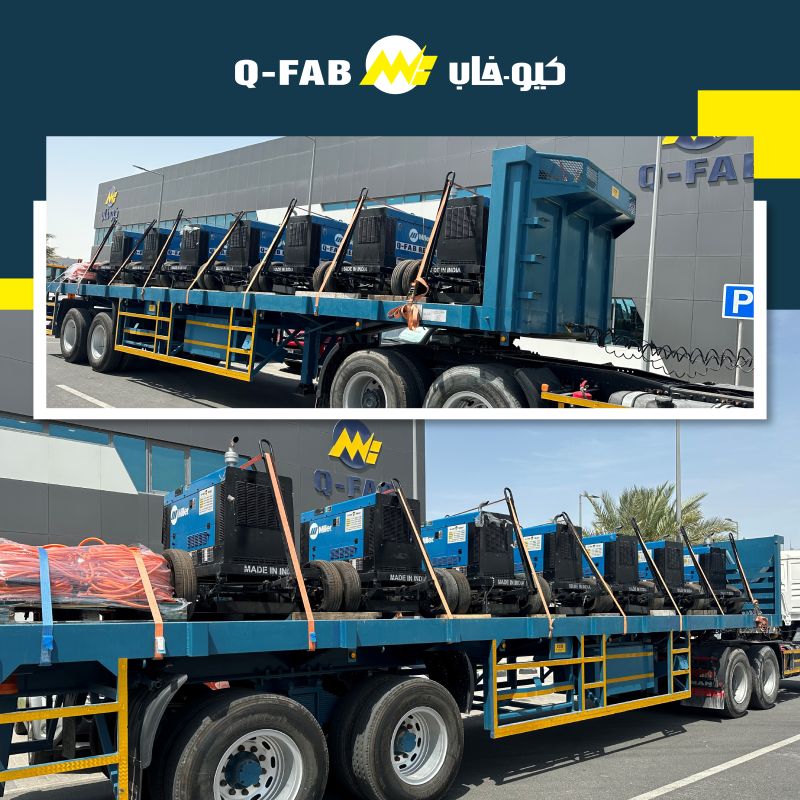 Q-Fab Rentals Delivers Miller Big Blue 450 Duo CST to Pipeline Contractor