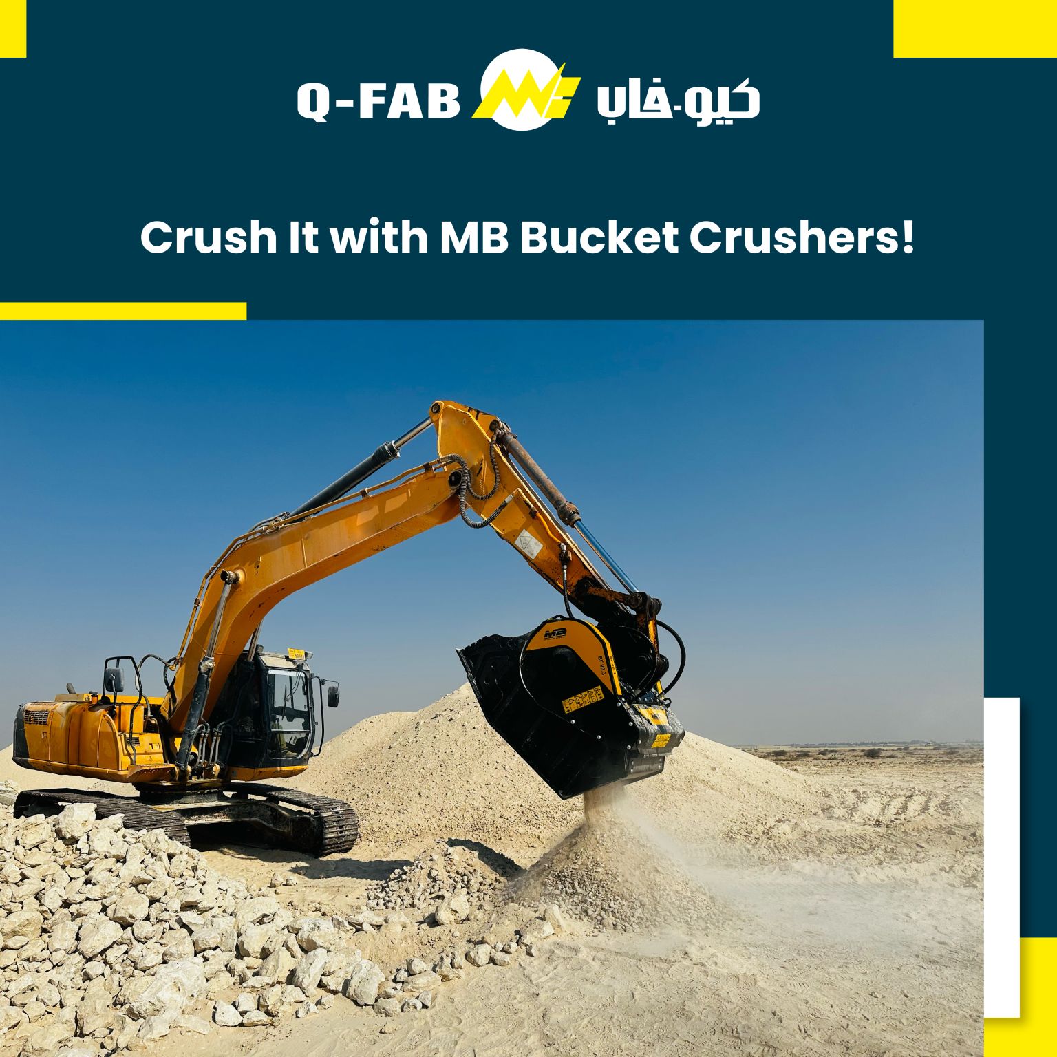 MB Bucket Crushers in Qatar